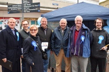 Sir Robert and others in Poole